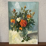 Картина "Розы моего сада"