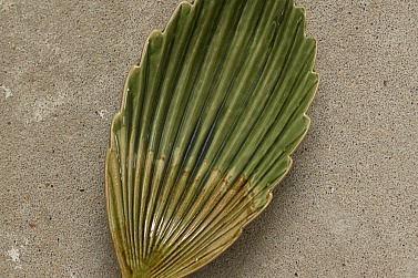 Блюдо узкий пальмовый лист