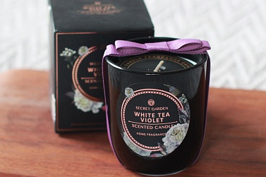 Свеча white tea violet