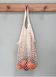 Плетеная сумка-авоська